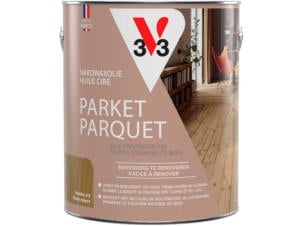 V33 Deco huile cire parquet mat 2,5l chêne moyen