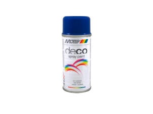 Motip Deco laque en spray brillant 0,15l bleu gentiane