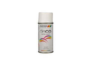 Motip Deco laque en spray paint mat 0,15l blanc pur