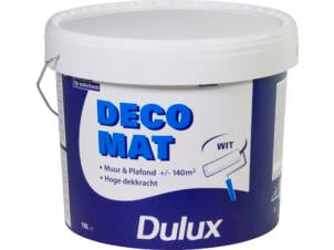 Dulux Deco peinture mur et plafond mat 10l blanc