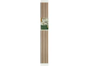 CanDo Decowall Acoustic Advanced wandpaneel 260x30 cm 17mm 1,56m² natuur eiken 2 stuks