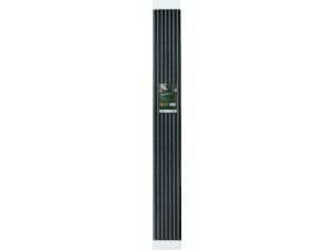 CanDo Decowall Acoustic wandpaneel 260x30 cm 17mm 1,56m² zwart 2 stuks