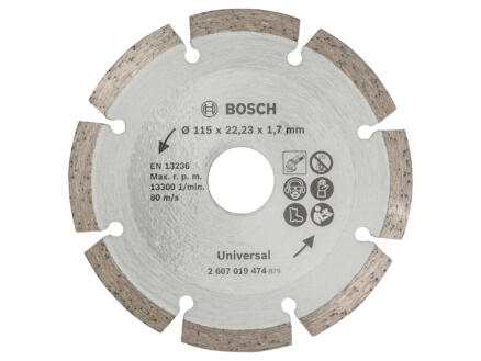 Bosch Diamantschijf universeel 115x1,7x22,23 mm 1