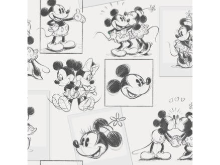 Disney Disney papier peint papier Mickey & Minnie sketch 1