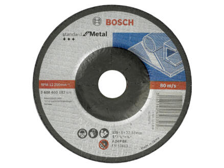 Bosch Professional Disque à ébarber métal 125x6x22,23 mm 1