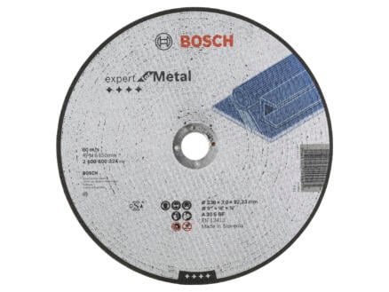 Bosch Professional Disque à tronçonner métal 230x3x22,23 mm plat 1