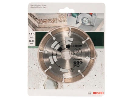 Bosch Disque diamant béton 115x1,7x22,23x7 mm 1