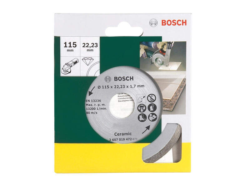 Bosch Disque diamant céramique 115x1,7x22,23 mm