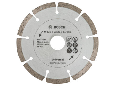 Bosch Disque diamant universel 125x1,7x22,23 mm 1