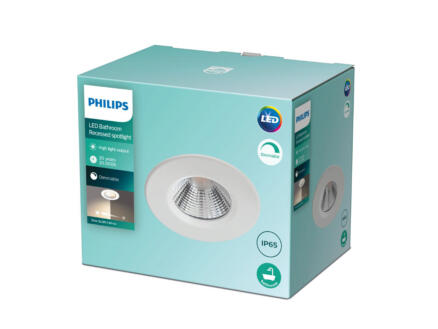 Philips Dive spot LED encastrable réflecteur 5W dimmable blanc 1