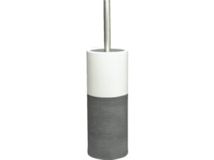 Sealskin Doppio brosse WC avec support porcelaine gris