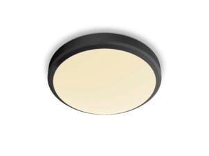 Philips Doris LED plafondlamp rond 6W zwart