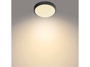 Philips Doris LED plafondlamp rond 6W zwart