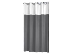 Sealskin Double rideau de douche 180x200 cm gris