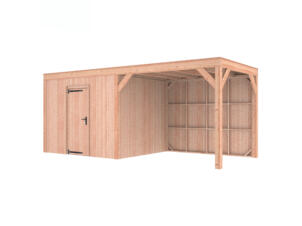 Outdoor Life Products Douglas houten tuinhuis 305x255x245 cm + extensie 290cm