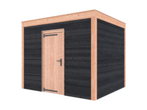 Outdoor Life Products Douglas houten tuinhuis 305x255x245 cm zwart