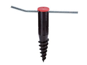 Leifheit Douille de fixation avec barre à visser