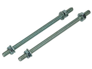 Mack Draadeind met moer M10 200mm verzinkt 2 stuks