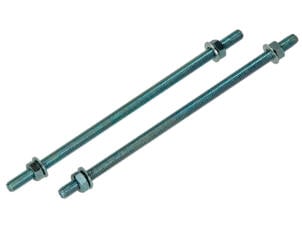 Sam Draadeind met moer M8 200mm verzinkt 2 stuks