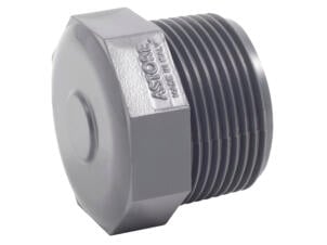 Draadstop PVC 1/2" M