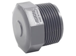 Draadstop PVC 3/4" M