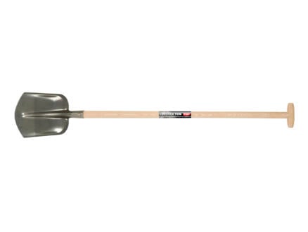 Polet Drentse bats 00 22x26,5 cm gepolijst + T-steel 110cm 1