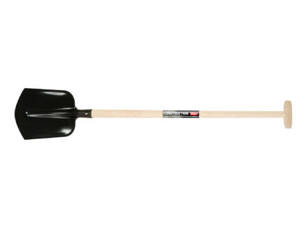 Polet Drentse bats 000 21x25,5 cm zwart + T-steel 100cm 1