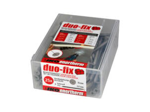 Iko Enertherm Duo-fix set de fixation 100mm 25 pièces