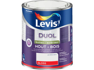 Levis Duol laque bois brillant 0,75l blanc