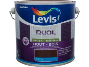 Levis Duol laque bois satin 2,5l brun noix