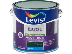 Levis Duol laque bois satin 2,5l vert mousse