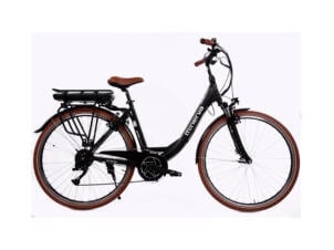 Minerva E-city Estrel Comfort elektrische damesfiets middenmotor zwart