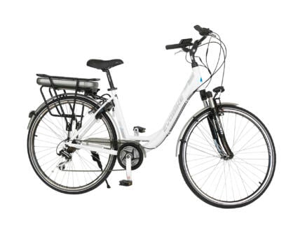Evobike E-city vélo électrique femme moteur central blanc