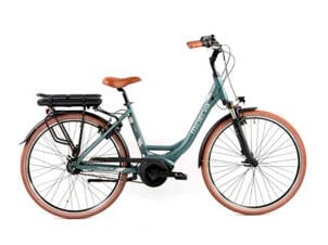 Minerva E-power elektrische damesfiets middenmotor groen