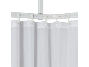 Sealskin Easy Roll ensemble barre de rideau de douche 90x90x90 cm blanc
