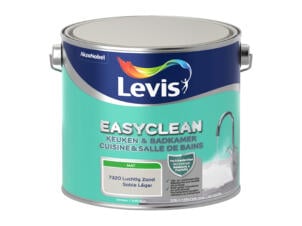Levis EasyClean keuken- en badkamerverf mat 2,5l luchtig zand