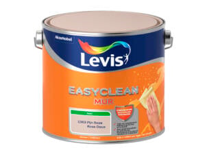 Levis EasyClean muurverf mat 2,5l fijn roze