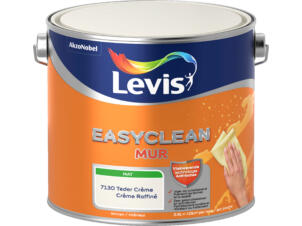 Levis EasyClean muurverf mat 2,5l teder crème