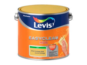 Levis EasyClean muurverf mat 2,5l vintage geel