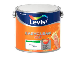 Levis EasyClean muurverf mat 2,5l wit