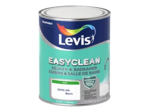 Levis EasyClean peinture cuisine & salle de bains mat 1l blanc