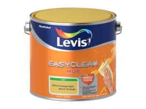 Levis EasyClean peinture murale mat 2,5l jaune vintage