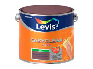 Levis EasyClean peinture murale mat 2,5l rouge crépuscule