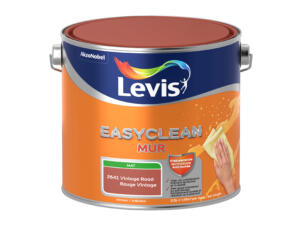 Levis EasyClean peinture murale mat 2,5l rouge vintage