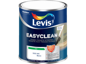 Levis EasyClean peinture murale résiste aux traces noires mat 1l blanc