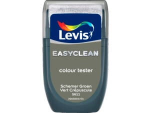 Levis EasyClean tester muurverf extra mat 30ml schemer groen