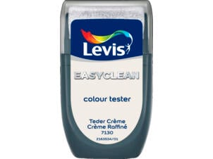 Levis EasyClean tester muurverf extra mat 30ml teder crème