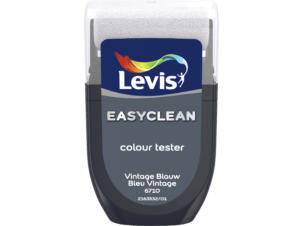 Levis EasyClean tester muurverf extra mat 30ml vintage blauw