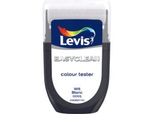 Levis EasyClean tester muurverf extra mat 30ml wit