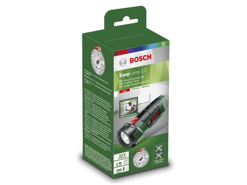 Bosch EasyLamp zaklamp 110lm groen/zwart